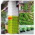 Stackable 2 Pocket Vertical Wall Planter Self Watering Hanging Garden Flower Pot Planter for Indoor Outdoor