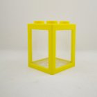 Stacking Ecological Bucket Fish Tank Algae Ball Spider Box Small Mini Reptile Row Cylinder yellow