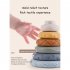 Stacking Nesting Baby Building Blocks Toys Soft Squeeze Diy Teething Baby Early Educational Toys For Toddler Boys Girls Koala 6 Layer Ring Square 6pcs