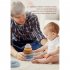 Stacking Nesting Baby Building Blocks Toys Soft Squeeze Diy Teething Baby Early Educational Toys For Toddler Boys Girls Koala 6 Layer Ring Square 6pcs