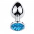 Stainless Steel Anal Butt Plug Luxury Jewelry Design Sex Restraints Bondage SM Anal Stimulation Toy