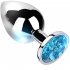 Stainless Steel Anal Butt Plug Luxury Jewelry Design Sex Restraints Bondage SM Anal Stimulation Toy