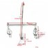 Stainless Steel BDSM Nipple Clamp Spreader Flirting Torture Butterfly The Tower of Pain Nipple Clip for Female Nipple clamp