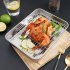 Stainless Steel Baking Sheet  Baking Tray With Rack  1 96 Inch Deep Edge  Rolling Edge Design  Smooth Cookie Sheet   Oven Pan For Biscuits  Vegetables  Bacon Si