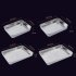 Stainless Steel Baking Sheet  Baking Tray With Rack  1 96 Inch Deep Edge  Rolling Edge Design  Smooth Cookie Sheet   Oven Pan For Biscuits  Vegetables  Bacon Si