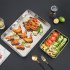 Stainless Steel Baking Sheet  Baking Tray With Rack  1 96 Inch Deep Edge  Rolling Edge Design  Smooth Cookie Sheet   Oven Pan For Biscuits  Vegetables  Bacon Si
