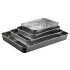 Stainless Steel Baking Sheet  Baking Tray With Rack  1 96 Inch Deep Edge  Rolling Edge Design  Smooth Cookie Sheet   Oven Pan For Biscuits  Vegetables  Bacon Si