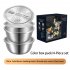 Stainless Steel Basin  Box Grater With Fine Mesh Strainer  Basin  Julienne Peeler  Circular Edge  Detachable Vegetable Slicer Grater Strainer And Drain Basket g