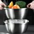 Stainless Steel Basin  Box Grater With Fine Mesh Strainer  Basin  Julienne Peeler  Circular Edge  Detachable Vegetable Slicer Grater Strainer And Drain Basket g
