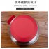 Stainless Steel Bowl with Handle for Beat Eggs Stir Fruit Salad Nonslip Silicone Bottom Bowl red