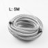 Stainless Steel Braided Oil   Fuel Line   Hose   Fitting   Hose End   Adaptor Kit AN8