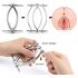 Stainless Steel Clitoral Clip Adjustable Pussy Clamp Sex Bondage Adult Torture Restraint Labia Clamps Slave Game Sm Erotic Toy