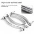 Stainless Steel Clitoral Clip Adjustable Pussy Clamp Sex Bondage Adult Torture Restraint Labia Clamps Slave Game Sm Erotic Toy
