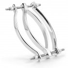 Stainless Steel Clitoral Clip Adjustable Pussy Clamp Sex Bondage Adult Torture Restraint Labia Clamps Slave Game Sm Erotic Toy