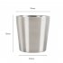 Stainless Steel Cups  6 16oz Double wall Tumbler  Thick SUS304 Stainless Steel Construction  Mug Durable Cafe Supplies Cup For Home Restaurant Office Party Camp