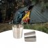 Stainless Steel Cups  6 16oz Double wall Tumbler  Thick SUS304 Stainless Steel Construction  Mug Durable Cafe Supplies Cup For Home Restaurant Office Party Camp