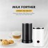 Stainless Steel Electric Milk  Frother Automatic Milk Foam Maker For Coffee Hot Cocoa Cappuccino European standard white