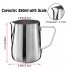 Stainless Steel Frothing Steaming Pitcher 350ml for Espresso Machine  Coffee Milk Frother