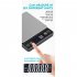Stainless Steel Household Kitchen Digital  Scale Waterproof Lcd Liquid Crystal Screen Gram Weight Scale For Cooking  without Battery  3kg 0 1g