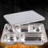 Stainless Steel Lunchbox Divided Lunch Food Container Bento Box Tray with Cover 201 material 5 grid thick section
