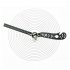 Stainless Steel Magnetic Drawing Ruler Measurement Tool Multi Function for EDC black