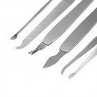 Stainless Steel Manicure Pedicure Ear pick Nail Clippers Set 10 in 1