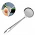 Stainless Steel Mesh  Skimmer Kitchen Tools Gadgets Vegetable Residue Oil Mesh Strainer silver