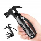 Stainless Steel Mini Claw Hammer Outdoor Camping Life saving Emergency Combination Tool MS035