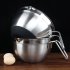 Stainless Steel Mixing Bowls With Handle Pour Spout Silicone Bottom Egg Bowl Baking Tool For Cooking Baking Black
