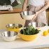Stainless Steel Mixing Bowls  Set Of 3 4  Serving Bowls For Kitchen Salad Bowl With Scale Non Slip Colorful Storage Bowls For Healthy Meal Mixing Baking And Pre