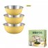 Stainless Steel Mixing Bowls  Set Of 3 4  Serving Bowls For Kitchen Salad Bowl With Scale Non Slip Colorful Storage Bowls For Healthy Meal Mixing Baking And Pre