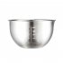 Stainless Steel Mixing Bowls Non Slip Whisking Bowls for Salad Cooking Baking Stainless steel Inner diameter 22cm