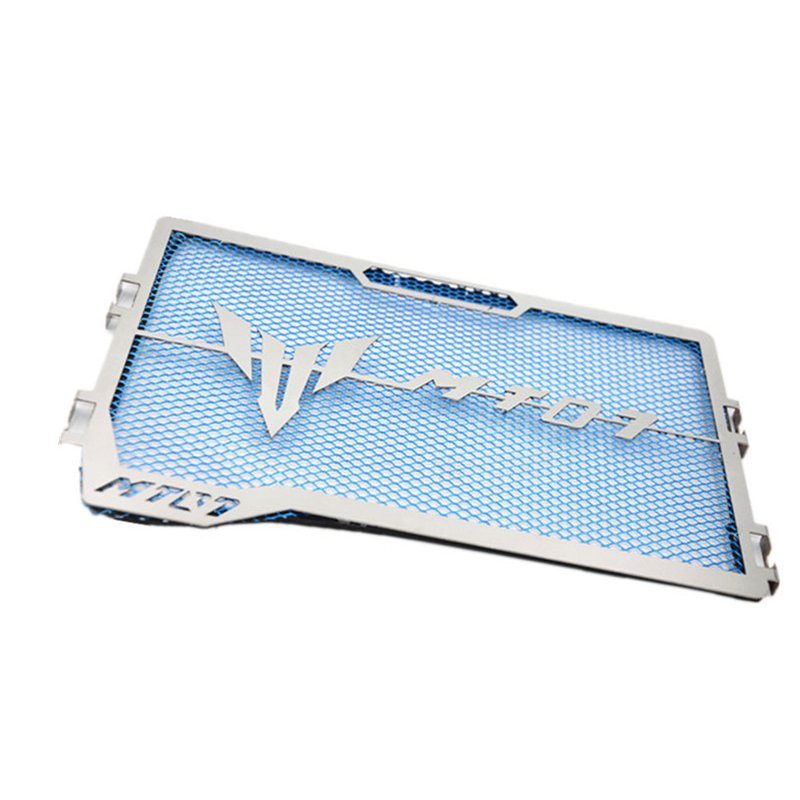 Stainless Steel Motorcycle Radiator Grille Guard for YAMAHA MT-07 MT07 14-18 blue