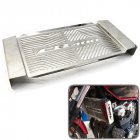 Stainless Steel Motorcycle Radiator Water Tank Guard Protective Cover for HONDA CB400 VTEC 1 5 Generation 99 14  silver