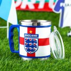Stainless Steel Mug Cup 2022 Football World Cup Water Cup Fans Souvenir Gifts