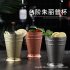 Stainless Steel Mule Mug Metal Cocktail Cup for Bar Party KTV Supplies black