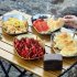 Stainless Steel Plates  Camping Plate  Lightweight Portable Stainless Steel Dishes  Durable Bread Dessert Tableware For Kitchen  Restaurant  Dishwasher Safe mat