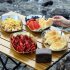 Stainless Steel Plates  Camping Plate  Lightweight Portable Stainless Steel Dishes  Durable Bread Dessert Tableware For Kitchen  Restaurant  Dishwasher Safe Bri