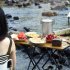 Stainless Steel Plates  Camping Plate  Lightweight Portable Stainless Steel Dishes  Durable Bread Dessert Tableware For Kitchen  Restaurant  Dishwasher Safe mat