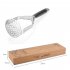 Stainless Steel Potato  Masher Household Juice Maker Potato Pusher Kitchen Accessories Electroplating rose gold
