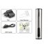 Stainless Steel Rechargeable Electric Bottle Opener  With Power Display  Can Open Up to 35 Bottles With Full Power