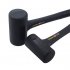 Stainless Steel Rubber Hammer Shockproof No sparking Wear resistant Non slip Round Head No Rebound 70 055