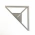 Stainless Steel  Ruler Angle Ruler Multifunctional Floor Drain Ruler Carpenter Measuring Tool As shown