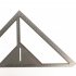 Stainless Steel  Ruler Angle Ruler Multifunctional Floor Drain Ruler Carpenter Measuring Tool As shown