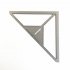 Stainless Steel  Ruler Angle Ruler Multifunctional Floor Drain Ruler Carpenter Measuring Tool As shown