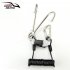 Stainless Steel Spring Rope Reef Hook  Double Hook  Dive Gear Diving Accessories Transparent