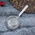 Stainless Steel Sprung Bar Cocktail Strainer Wine Ice Strainer Bar Percolator Stainless steel color