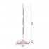 Stainless Steel Sweeping Machine Hand Push Magic Broom 180   Rotating Dustpan Automatic Sweeper Household Mop Pink