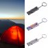 Stainless Steel Whistle High Decibel Field Survival Outdoor Lifesaving Match Referee Loud Signal Whistle black Double pipe whistle