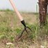 Stand Up Manual Weed Puller  Detachable Metal Weed Puller Tool  Hand Weeder Long Handle  Stand Up Heavy Duty For Weed Removal Farmland Transplantation black